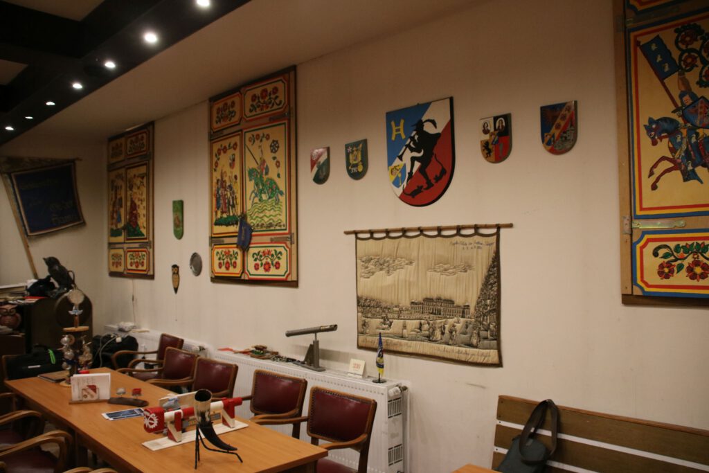 Blick auf die Junkertafel