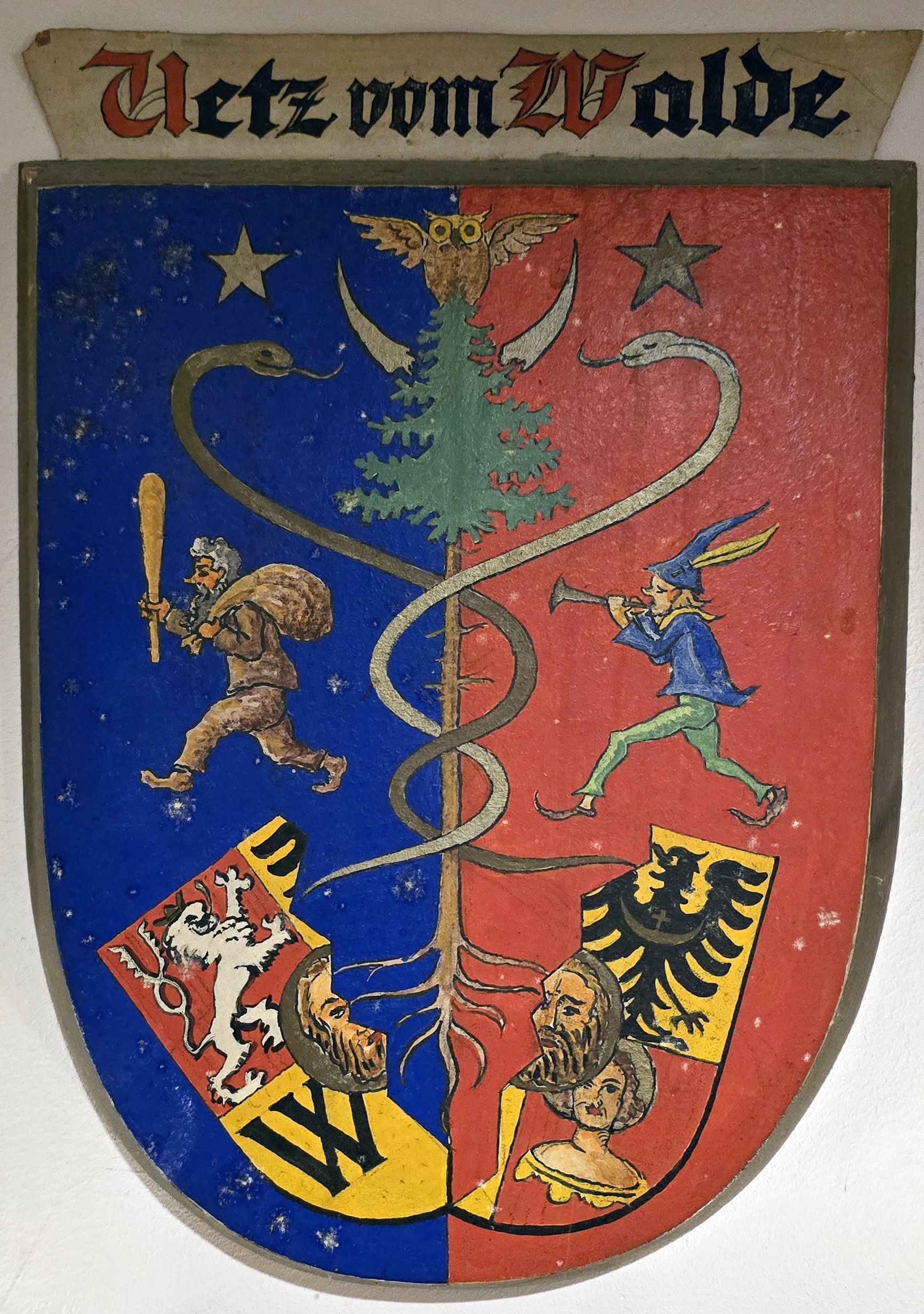 Wappen Rt. Uetz vom Walde